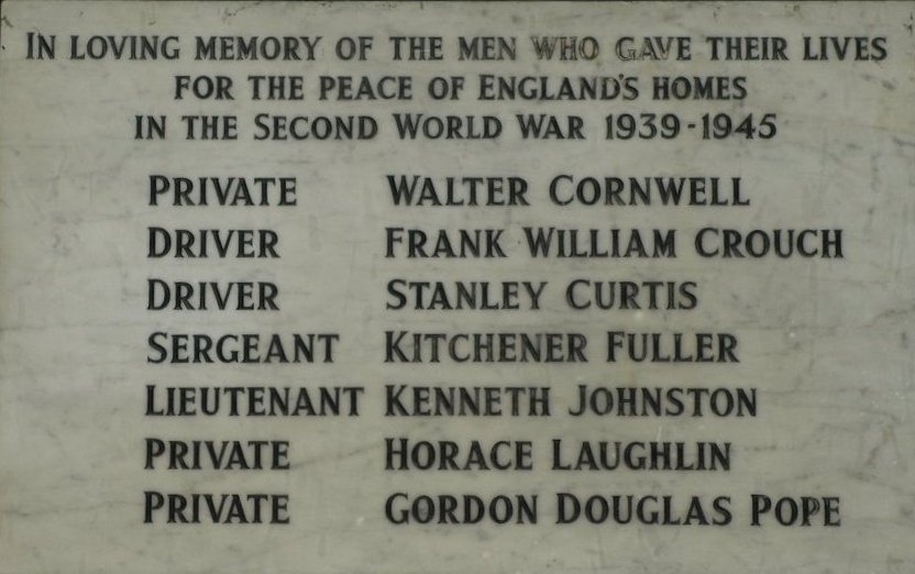WW2 memorial